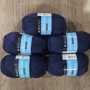 Berroco Casual Blue Comfort Sock Yarn quantity 5